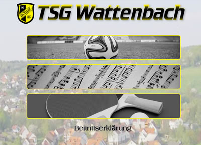 TSG Wattenbach Webseite