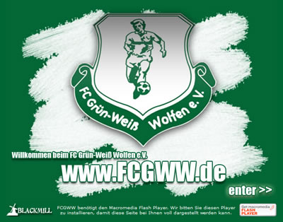 FC Grün-Weiß Wolfen Webseite