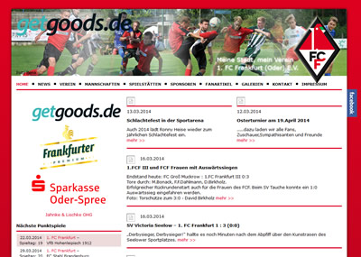 1. FC Frankfurt Webseite